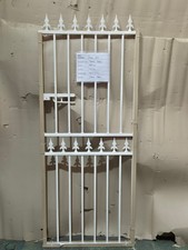 Spear Top Wrought Iron Style Metal Garden Gate 740mm Wide x 1820mm High