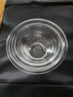 Vintage Set of 2 PYREX Clear glass Mixing Bowls #323-322, -1.5L-1L Excellent USA