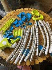 Gecko Run Marble Run by Thames Kosmos. Over 50 Pieces. Needs New Wall Pads