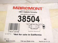 MAREMONT 38504 OBD II Catalytic Converter 14 in EPA AP Made in USA