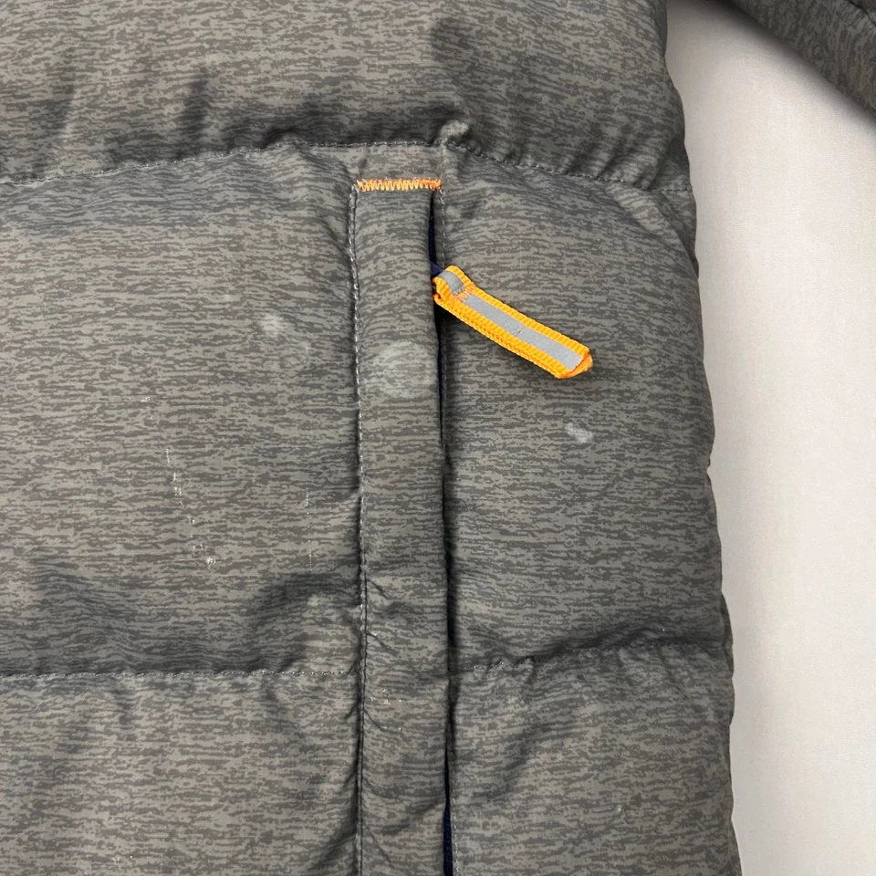 Eddie Bauer Kids XL (16) Azul Gris Plumón Chaqueta acolchada Abrigo forrado Sherpa Foto 4 de 4