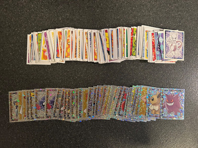 Pokemon Merlin Series 1 Sticker Holo Glitzer aussuchen pick choose 1-240 S1-S36