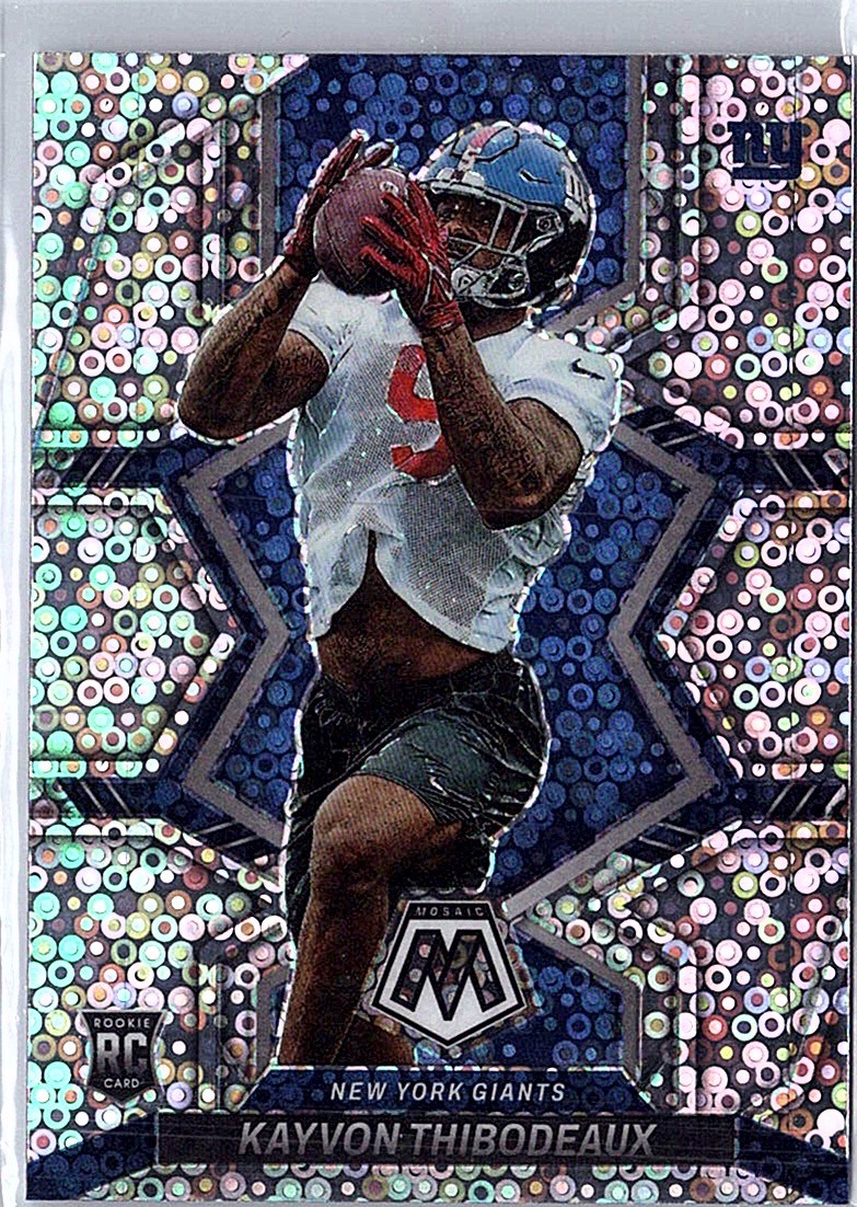 2022 Panini Mosaic #344 Kayvon Thibodeaux Rookie Variations No Huddle