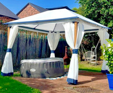 Malay Newmarket 3.3m x 3.3m Steel Frame Gazebo