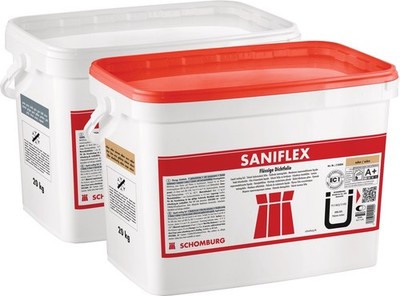 SCHOMBURG SANIFLEX flüssige Dichtfolie Abdichtung Bad Dusche
