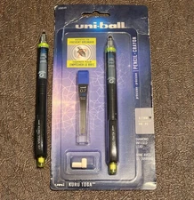 Lot Of 2 (1 NEW, 1 USED) Uni-ball KURU TOGA Diamond Lead Mechanical Pencil Green