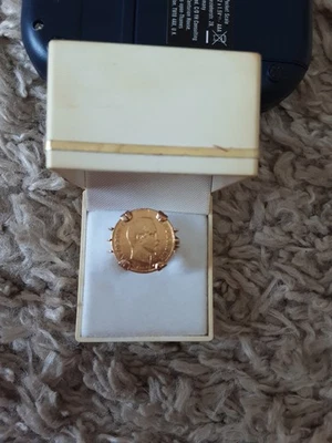 Napoléon III 10 Francs or 1859 Paris Montée Sur Bague Avec Poinçons Poids:8,51 G - Photo 1/4