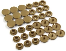 20 Sets T5 Resin Plastic Snaps Buttons Snap Fasteners Press Studs for Clothing D