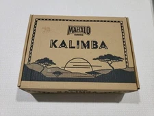 Mahalo Kalimba With Acessories And Beautiful Suede Carry Pouch