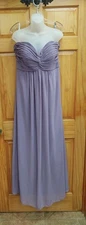 David Tutera Gather & Gown Prom Wedding Formal Bridesmaid Gown Size 14  Wisteria