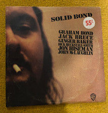 Graham Bond Solid Bond Gatefold 2 LP Album Vinyl Ginger Baker Jack Bruce VG+/VG+
