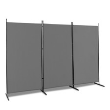 Partition Room Dividers 3 Panel Folding Privacy Screens 6Ft Office Walls Divider