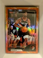 2025-26 NBA Hoops Scoot Henderson Orange Red Border /249 Portland Trailblazers 