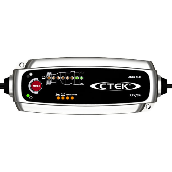 CTEK MXS 5.0 Car Bike Battery Charger Suitable For 1.2-110Ah - (56-975) - Image 3