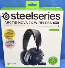 SteelSeries Arctis Nova 7X Wireless Gen 2 Gaming Headset, Xbox, Black