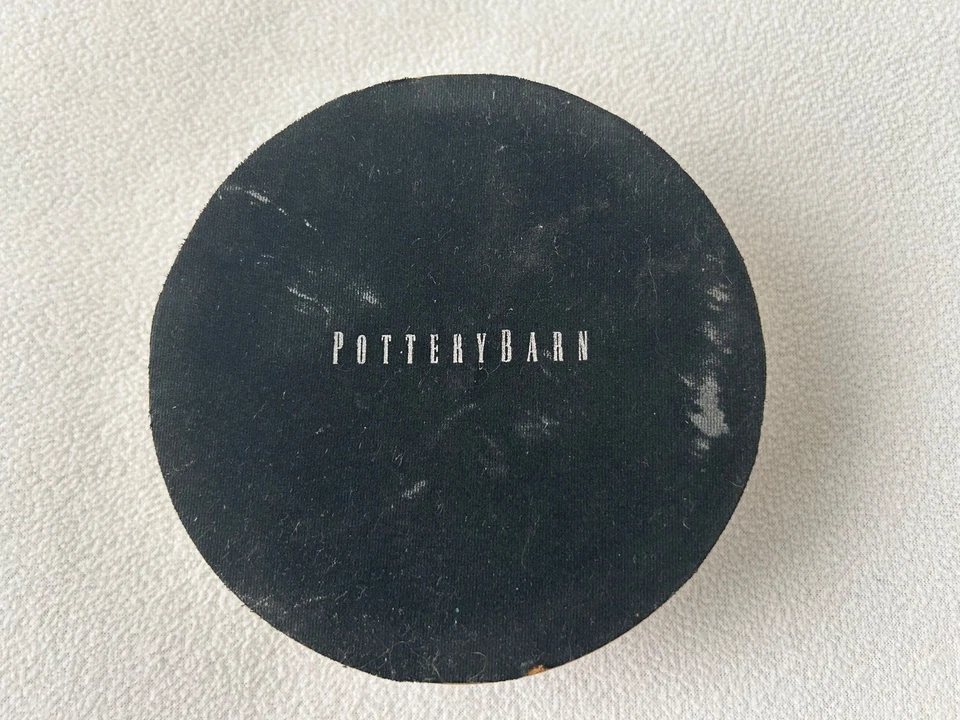 Candelabro de madera Pottery Barn para vela de pilar o tarro Foto 3 de 3