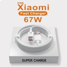 Xiaomi 67W Fast Charger USB Type C Adapter with Cable for Mi 11 12 POCO Redmi