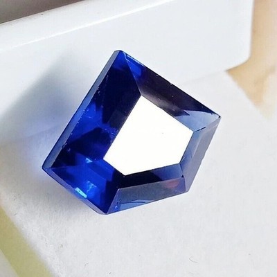 Natural Fancy Cut Blue Sapphire EGL CERTIFIED 8-10 Ct Excellent Loose Gemstone