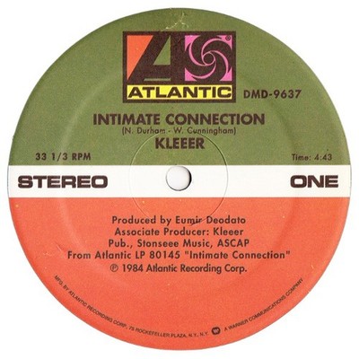 Kleeer - 'Intimate Connection / Tonight' 12''