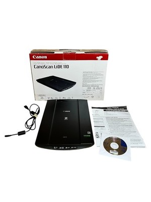 Canon CanoScan LiDE 110 Slim USB Powered A4 Flachbettscanner + USB Kabel