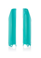 Acerbis Lower Fork Covers - Teal Motorcycle A...