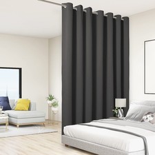 Extra Wide Room Divider Curtain Total Privacy Wall Grommet Top Thermal Insula...