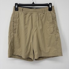 Birddogs Men?s Classic Boomstick Shorts 6? Lined Stretch Gym Tan Small