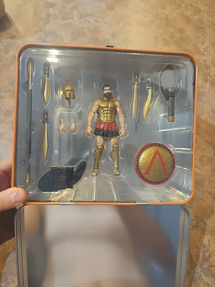 Leonidas (versión 2) Boss Fight Studio Vitruvian Hacks: figura de acción y lonchera Foto 3 de 3