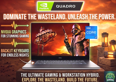15.6'' FHD DELL Gaming Laptop PC: Intel i7 Hexa-Core! Backlit Keyboard! Nvidia!