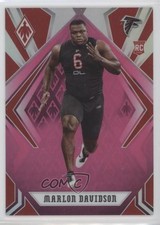 2020 Panini Phoenix Rookies Pink 121/199 Marlon Davidson #162 0h5h
