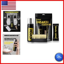 COZGO Shoe Cleaner Kit Sneaker, Water-Free Foam Sneaker Cleaner 5.3Oz Shoe