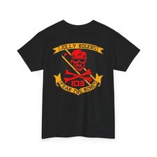 Navy Jolly Rogers 103 Military Fighter Jets Tee, Gift for Veterans, Patriotic