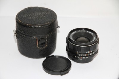 Pentax Asahi Super Multi Coated Takumar 35mm f/3.5 M42 Weitwinkel Manuelles Objektiv.