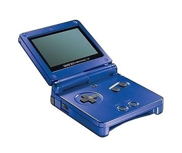 Absorbere sorg Repressalier Nintendo Game Boy Advance SP Cobalt Blue Portable System 9E | eBay