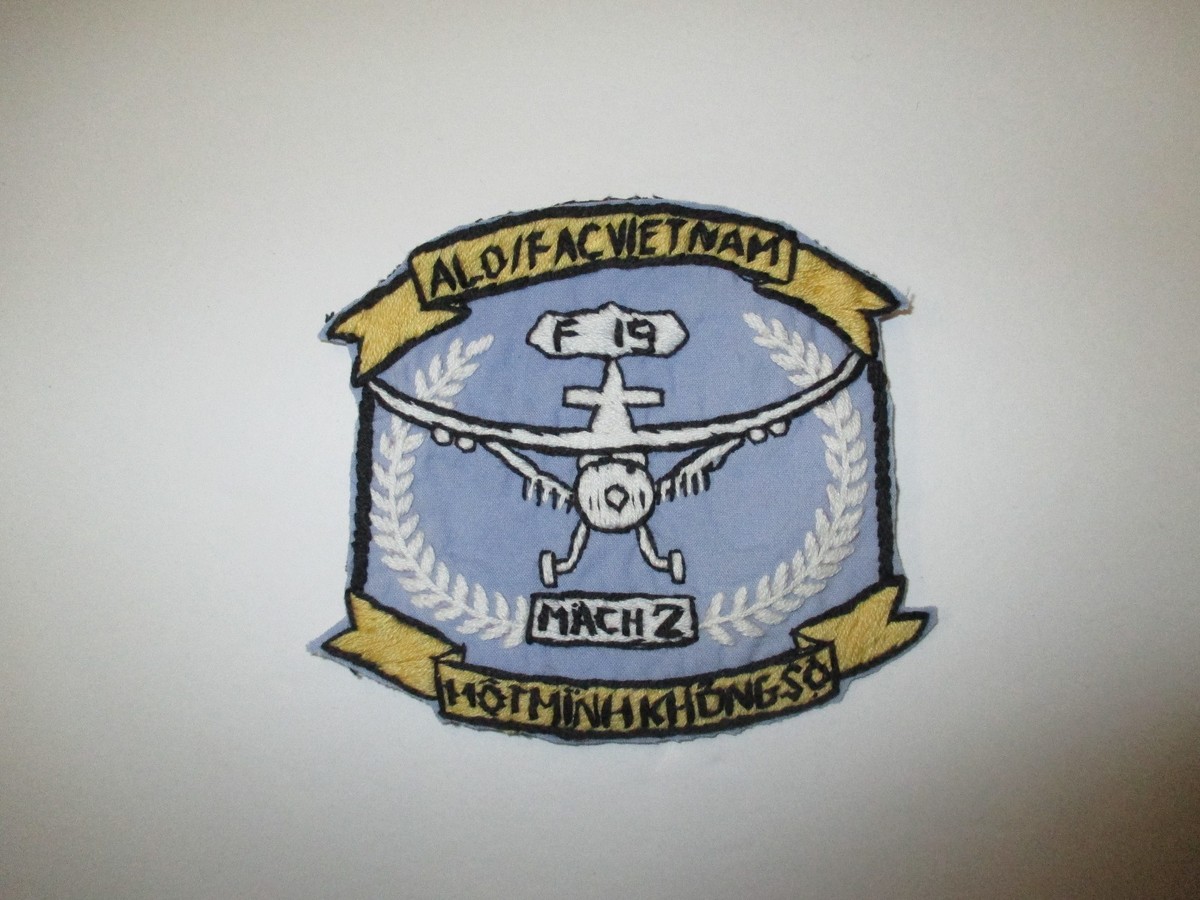 b4885 US Air Force Gun Ship Air Commando ALO FAC Vietnam F19 Mach 2 patch  IR23A | eBay