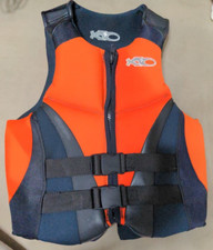 X2O High Quality Mens 2 Buckle Neoprene Life Jacket Vest Water Ski - Type 3 PFD