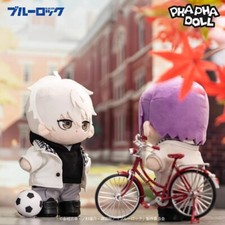 Blue Lock Nagi Seishir  Mikage Re  20cm Plush Doll Stuffed Pillow Dress Up Toy