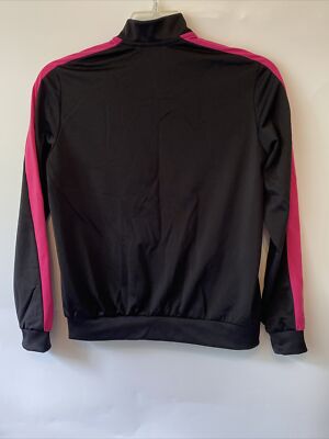 PUMA ストライプジャケット ブラック/ピンク PUMA RENS 100 x Black Fives Harlem NY Basketball Jacket
