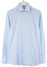 SUITSUPPLY Traveller Slim Fit Formal Shirt Men's 39/15 1/2 Spread Collar