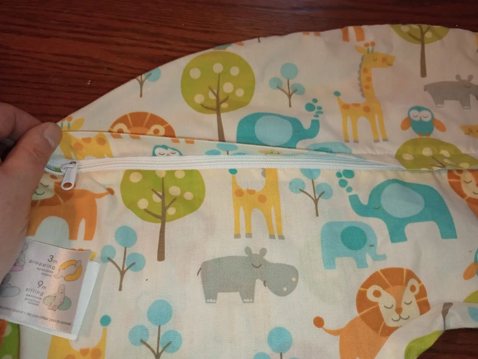 Boppy Nursing Pillow Cover Safari Theme - Image 4 of 4