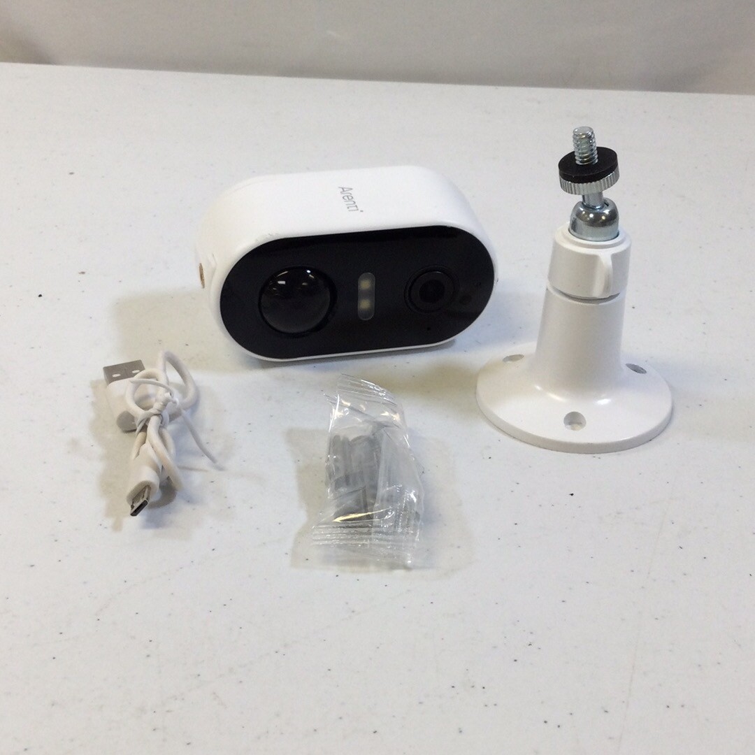 Arenti White 2K Battery Powered IP65 Weatherproof Wireless Security Camera