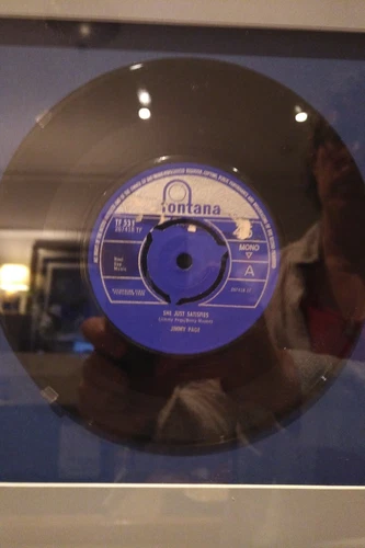 JIMMY PAGE (Of Led Zeppelin) She Just Satisfies-Keep Moving-U.K. 7" 65 original