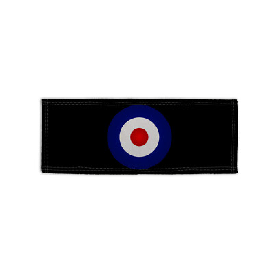 Blue & Red Mod Target Design Microfibre Bar Towel Man Cave Pub Beer Mat