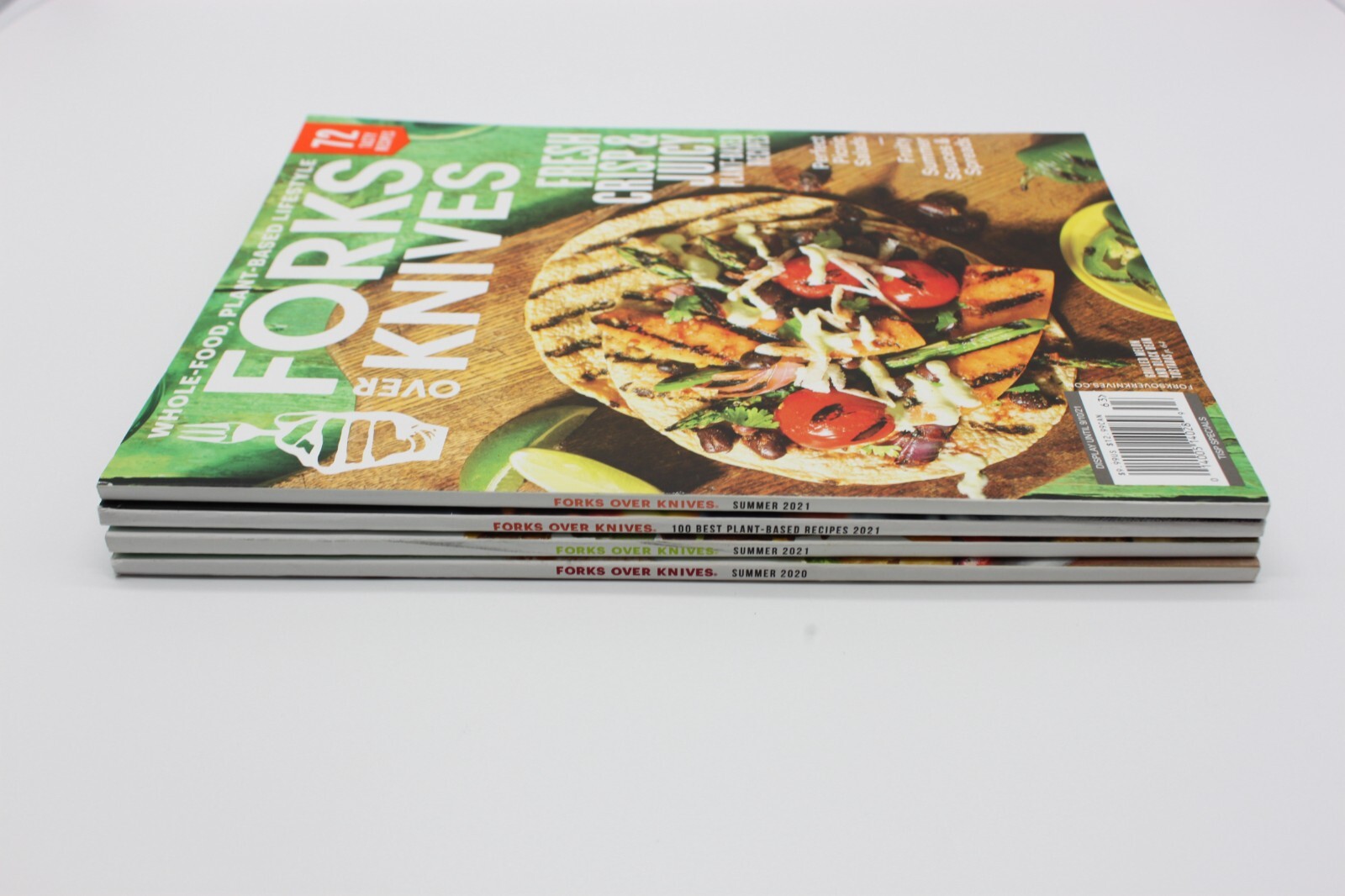 Forks Over Knives Magazines Lot of 4 Plant Based Whole Food 100 Best