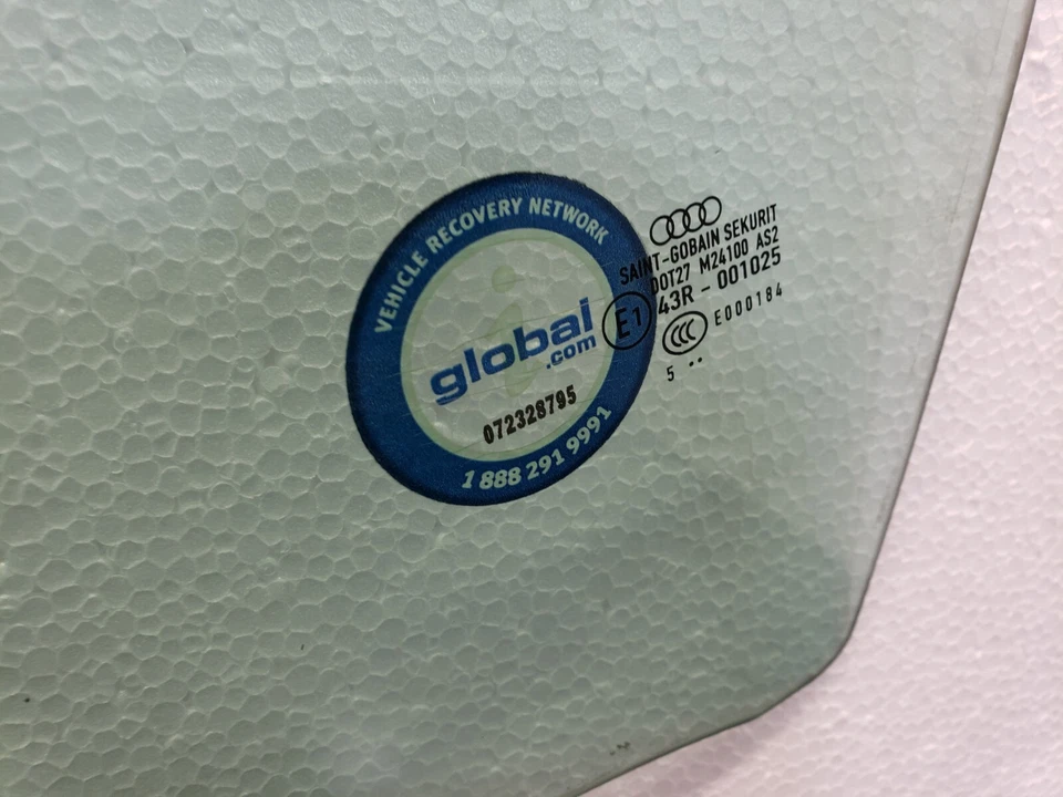 Audi A4 Quattro 2002-2008 puerta delantera izquierda ventana cristal OEM 8E0845021D Foto 3 de 4