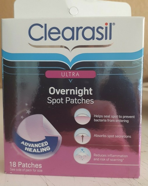 clearasil ultra overnight spot patches