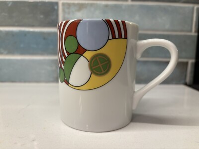 Set of 10 Tiffany & Co & Frank Lloyd Wright 'Cabaret' coffee mugs