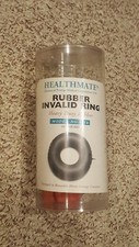 14" Rubber Invalid Ring heavy duty rubber back issues. Prestige Med. Healthmate