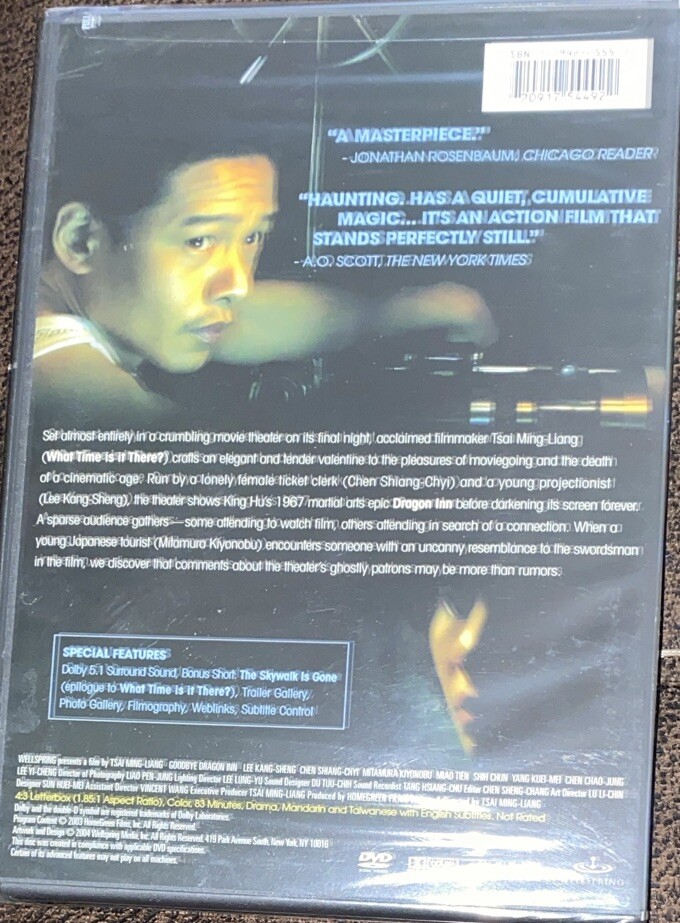 Goodbye, Dragon Inn - Film by Tsai Ming-Liang, Chen Shiang-Chyi