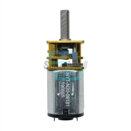 DC 3V 6V 12V 100RPM Micro Speed Reduction Gear Motor Wheel Shaft Metal Gearbox - Bild 16 von 118